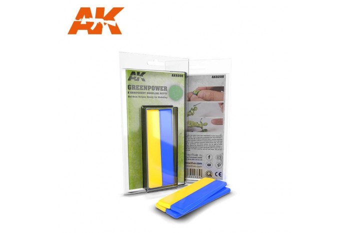 Dvousložkový modelářský tmel (Green Power) - 8208