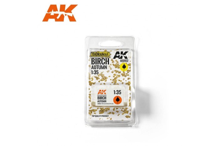 Březové listí podzim (Birch autumn) - 1:35 - 8102