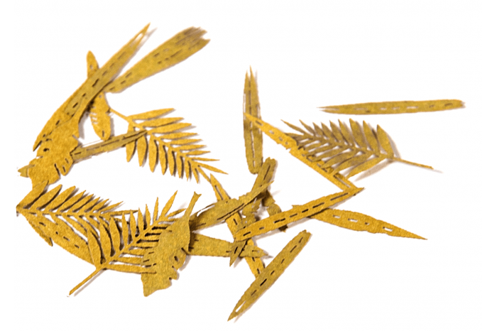 Tropické listí (Tropical leaves) - 1:35 - 8110