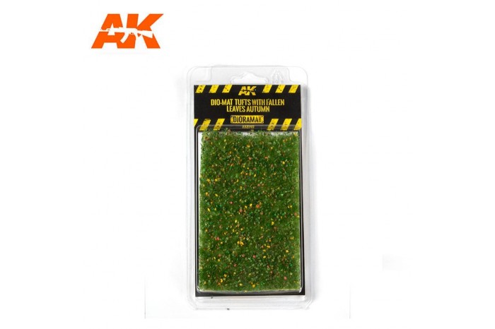 Podzimní tráva se spadaným listím (Tufts with Fallen Leaves Autumn) - 8140