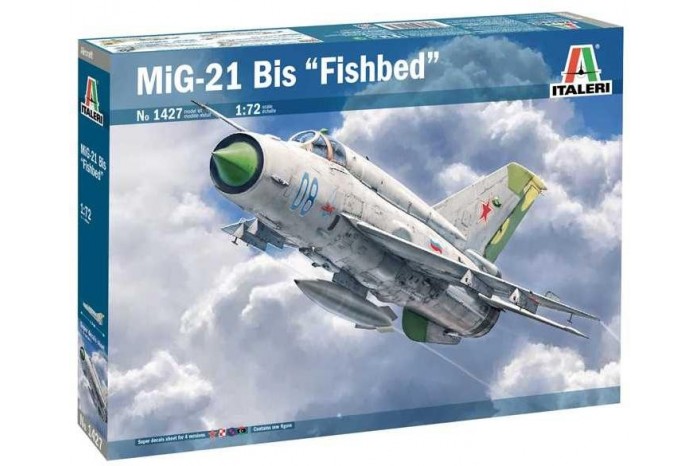 Model Kit letadlo 1427 - MiG-21 Bis ''Fishbed'' (1:72)