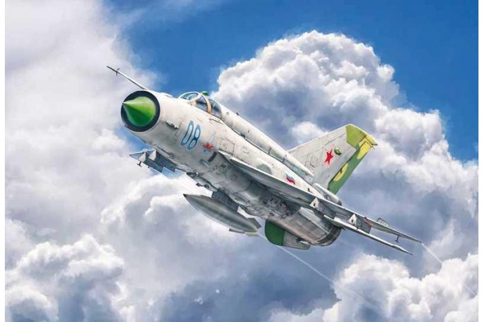 Model Kit letadlo 1427 - MiG-21 Bis ''Fishbed'' (1:72)