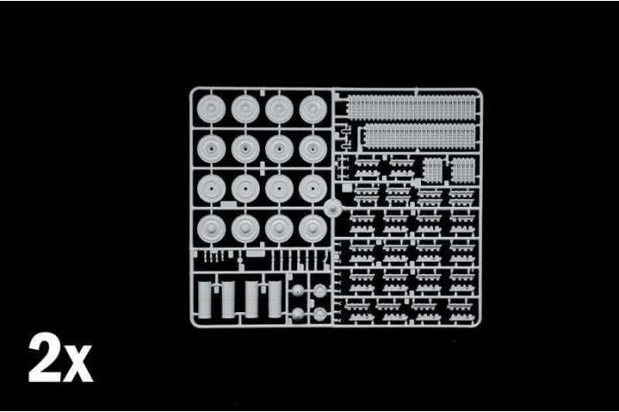 Model Kit military 6573 - 38 cm RW 61 auf STURMMORSER TIGER (1:35)