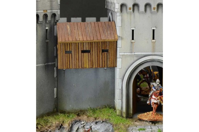 Model Kit diorama 6185 - 100 YEARS' WAR Castle under siege (1:72)