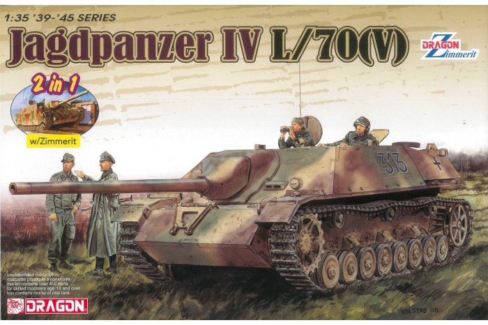 Model Kit tank 6498 - Jagdpanzer IV L/70(V) (1:35)