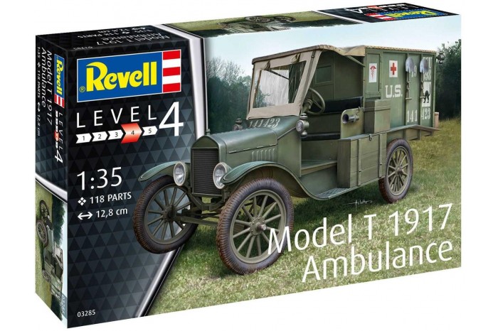 Plastic ModelKit military 03285 - Model T 1917 Ambulance (1:35)