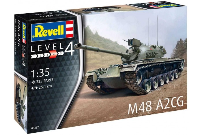 Plastic ModelKit tank 03287 - M48 A2CG (1:35)