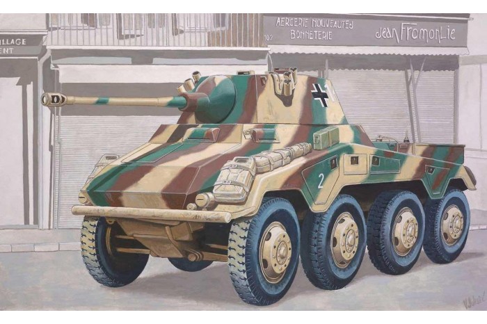 Plastic ModelKit military 03288 - Sd.Kfz. 234/2 Puma (1:76)