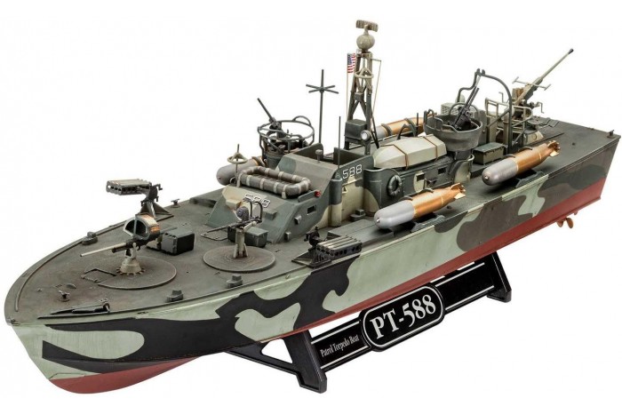 Plastic ModelKit loď 05165 - Patrol Torpedo Boat PT-588/PT-579  (1:72)