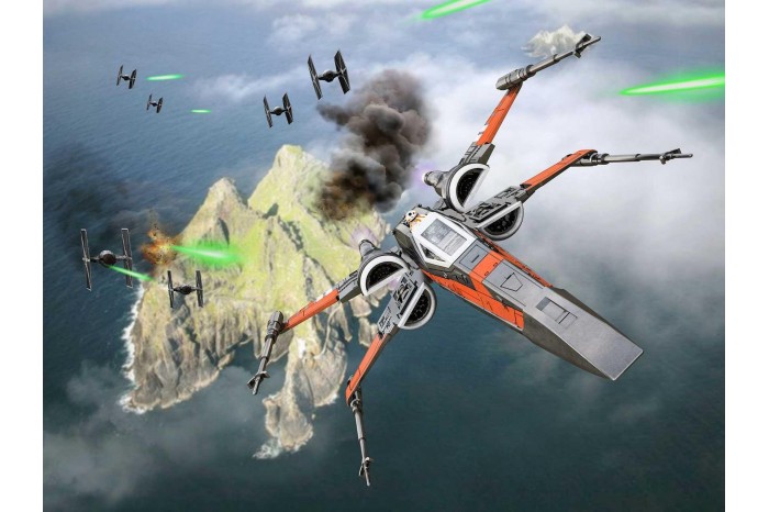 Build & Play SW 06777 - Poe's Boosted X-wing Fighter (zvukové efekty) (1:78)