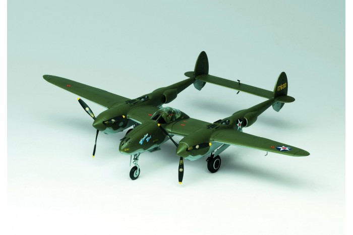 Model Kit letadlo 12208 - P-38F LIGHTNING GLACIER GIRL (1:48)