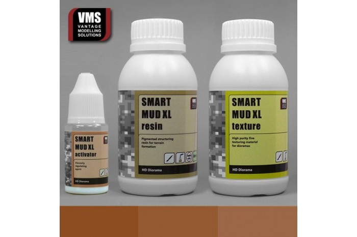 Smart Mud XL 09: Red Earth brown tone