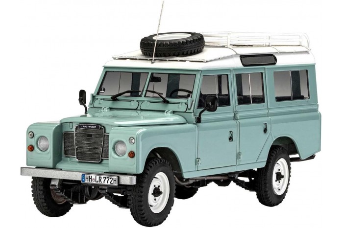 Plastic ModelKit auto 07047 - Land Rover Series III (1:24)