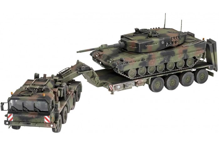 Plastic Modelkit military 03311 - SLT 50-3 "Elefant" + Leopard 2A4 (1:72)