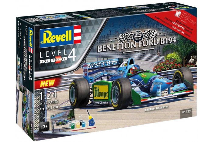 Gift-Set auto 05689 - 25th Anniversary "Benetton Ford" (1:24)
