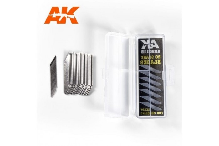 Náhladní čepele 20ks (20 Spare Blades) - AK9011B