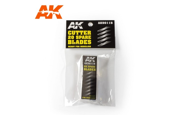 Náhladní čepele 20ks (20 Spare Blades) - AK9011B