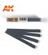 Brusný papír 1500 - mokré použití (Wet Sandpaper 1500) 50ks - AK9027