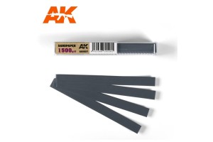 Brusný papír 1500 - mokré použití (Wet Sandpaper 1500) 50ks - AK9027