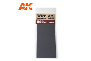 Brusný papír 800 - mokré použití (Wet Sandpaper 800) 3ks - AK9032