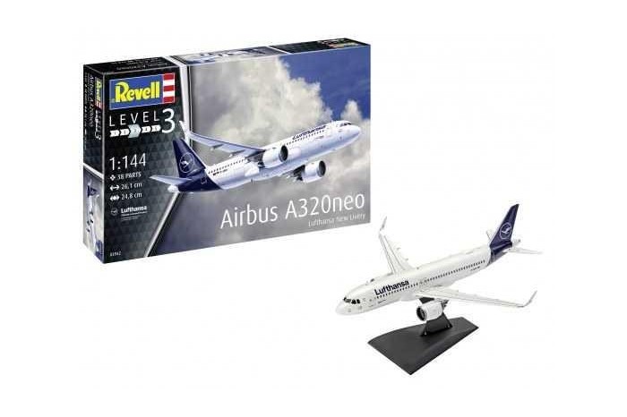 Modelset letadlo 63942 - Airbus A320 neo Lufthansa (1:144)
