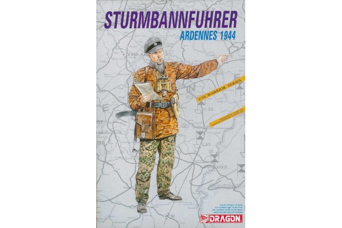 Model Kit figurka 1602 - STURMBANNFÜHRER (1:16)