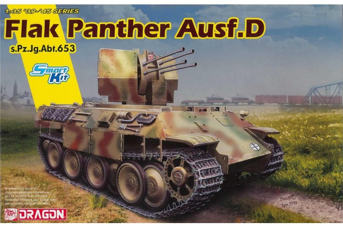 Model Kit tank 6899 - FLAK PANTHER Ausf.D s.Pz.Jg.Abt.653 (1:35)