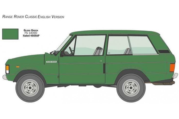 Model Kit auto 3644 - Range Rover Classic (1:24)