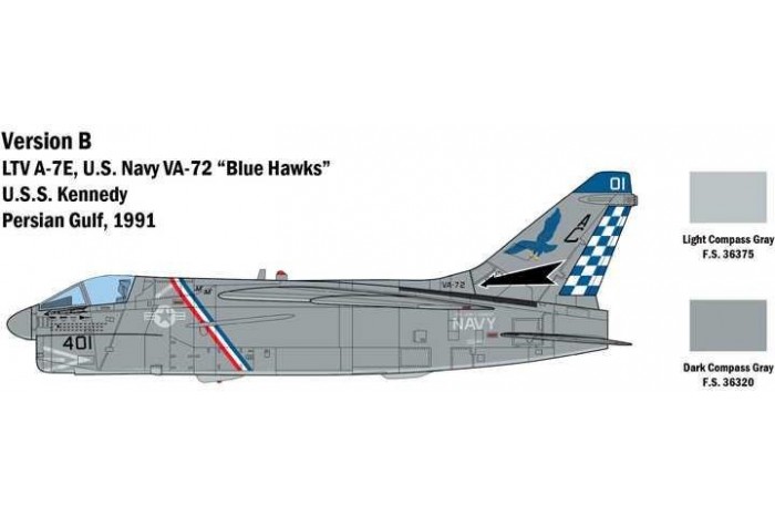 Model Kit letadlo 2797 - A-7E Corsair II (1:48)