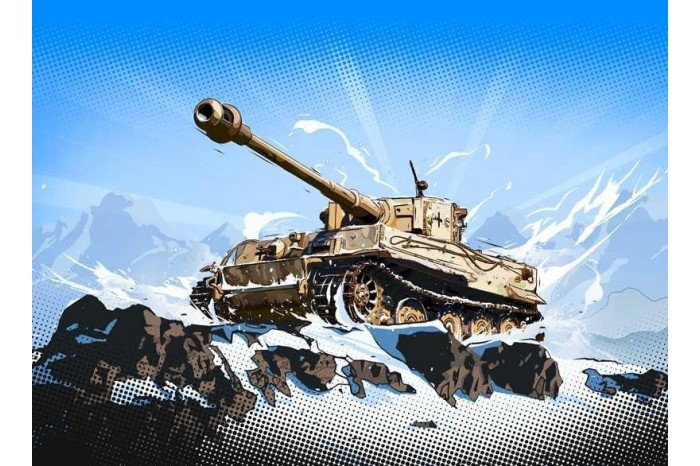 Easy to Build World of Tanks 34103 - Tiger (1:72)