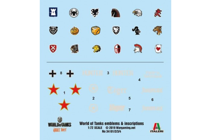 Easy to Build World of Tanks 34103 - Tiger (1:72)