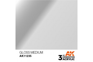 235: Gloss medium (17ml) - acryl