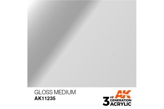 235: Gloss medium (17ml) - acryl