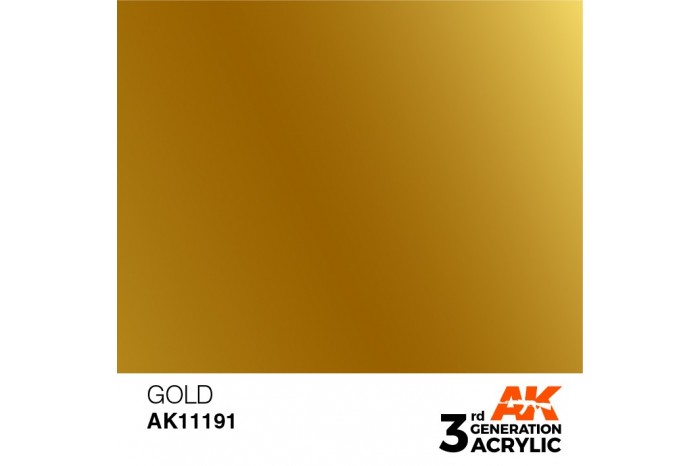 191: Gold (17ml) - acryl