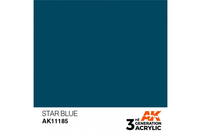 185: Star Blue (17ml) - acryl