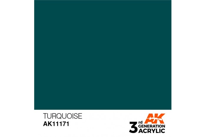 171: Turquoise (17ml) - acryl