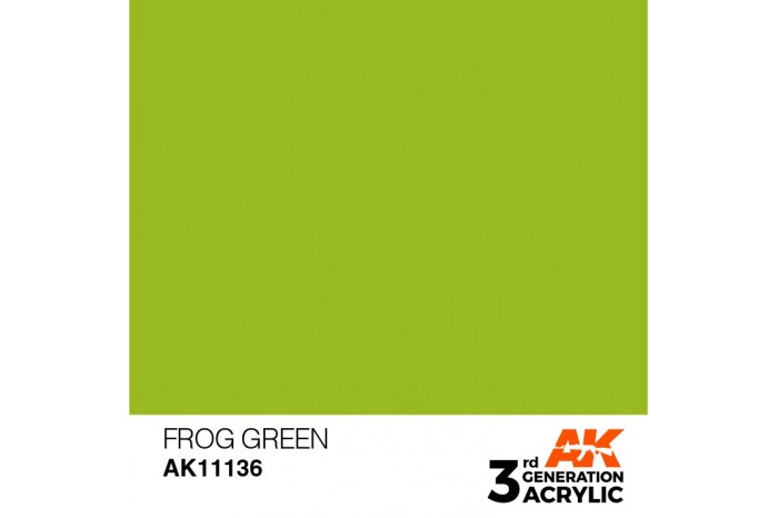 136: Frog Green (17ml) - acryl