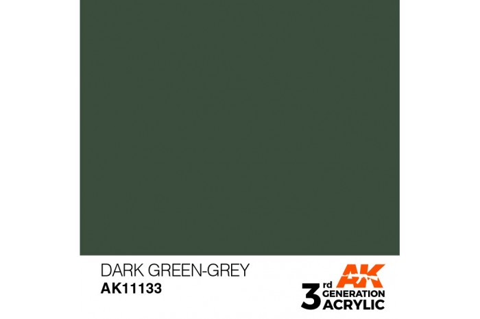 133: Dark Green-Grey (17ml) - acryl