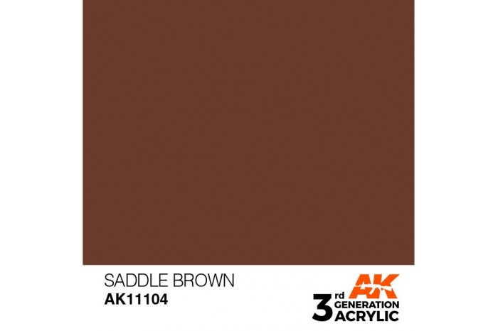 104: Saddle Brown (17ml) - acryl