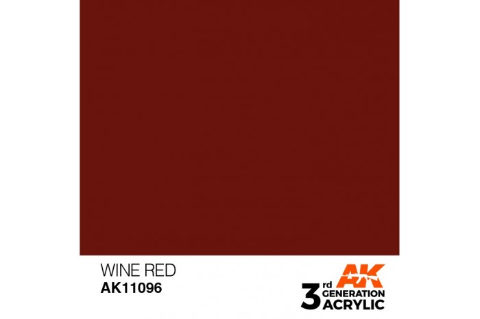096: Wine Red (17ml) - acryl