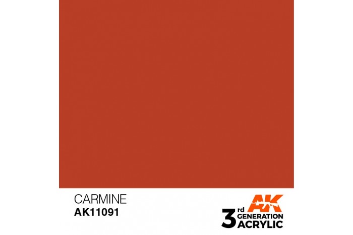 091: Carmine (17ml) - acryl
