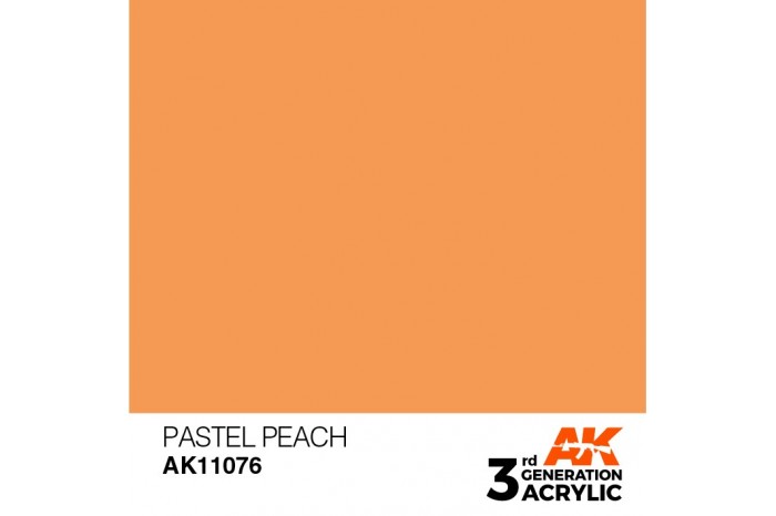 076: Pastel Peach (17ml) - acryl
