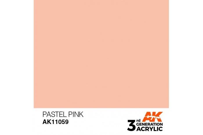 059: Pastel Pink (17ml) - acryl