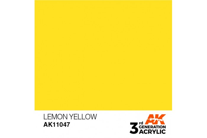 047: Lemon Yellow (17ml) - acryl