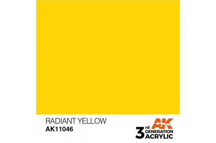 046: Radiant Yellow (17ml) - acryl