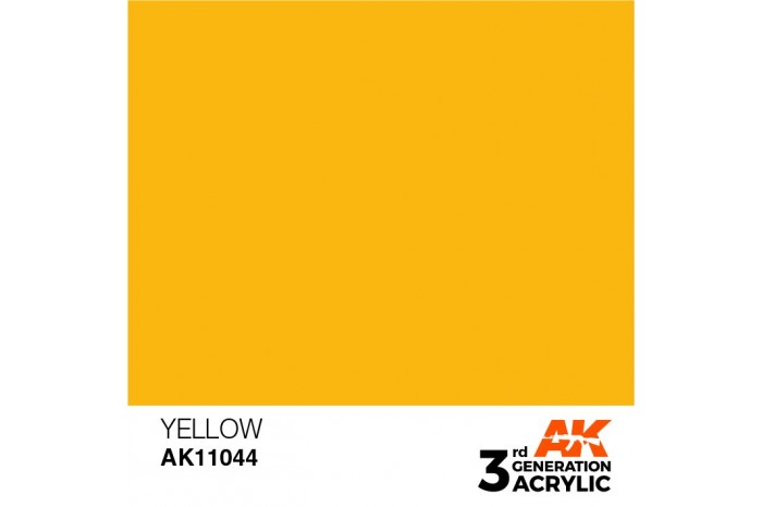 044: Yellow (17ml) - acryl