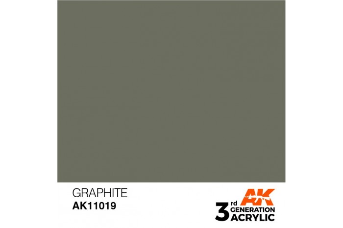 019: Graphite (17ml) - acryl