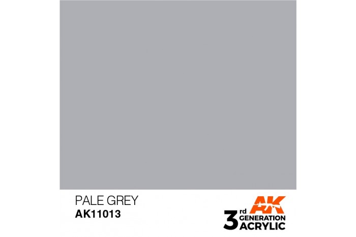 013: Pale Grey (17ml) - acryl