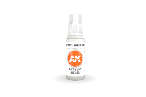003: White Grey (17ml) - acryl