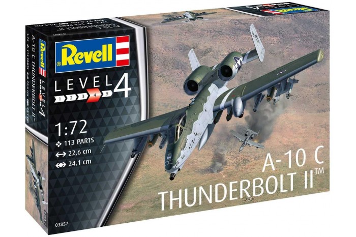 Plastic ModelKit letadlo 03857 - A-10C Thunderbolt II (1:72)